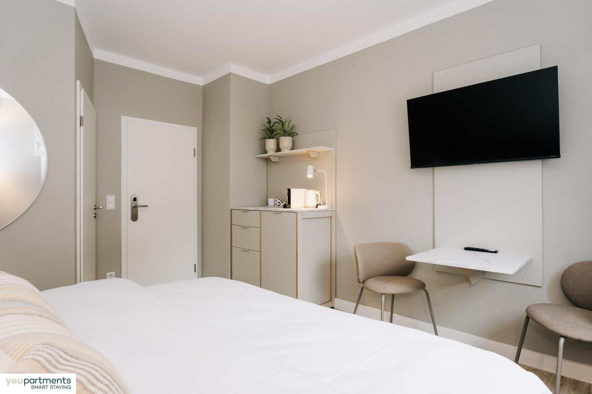 Youpartments - Zentrale Micro Apartments Kaiserslautern Phòng bức ảnh
