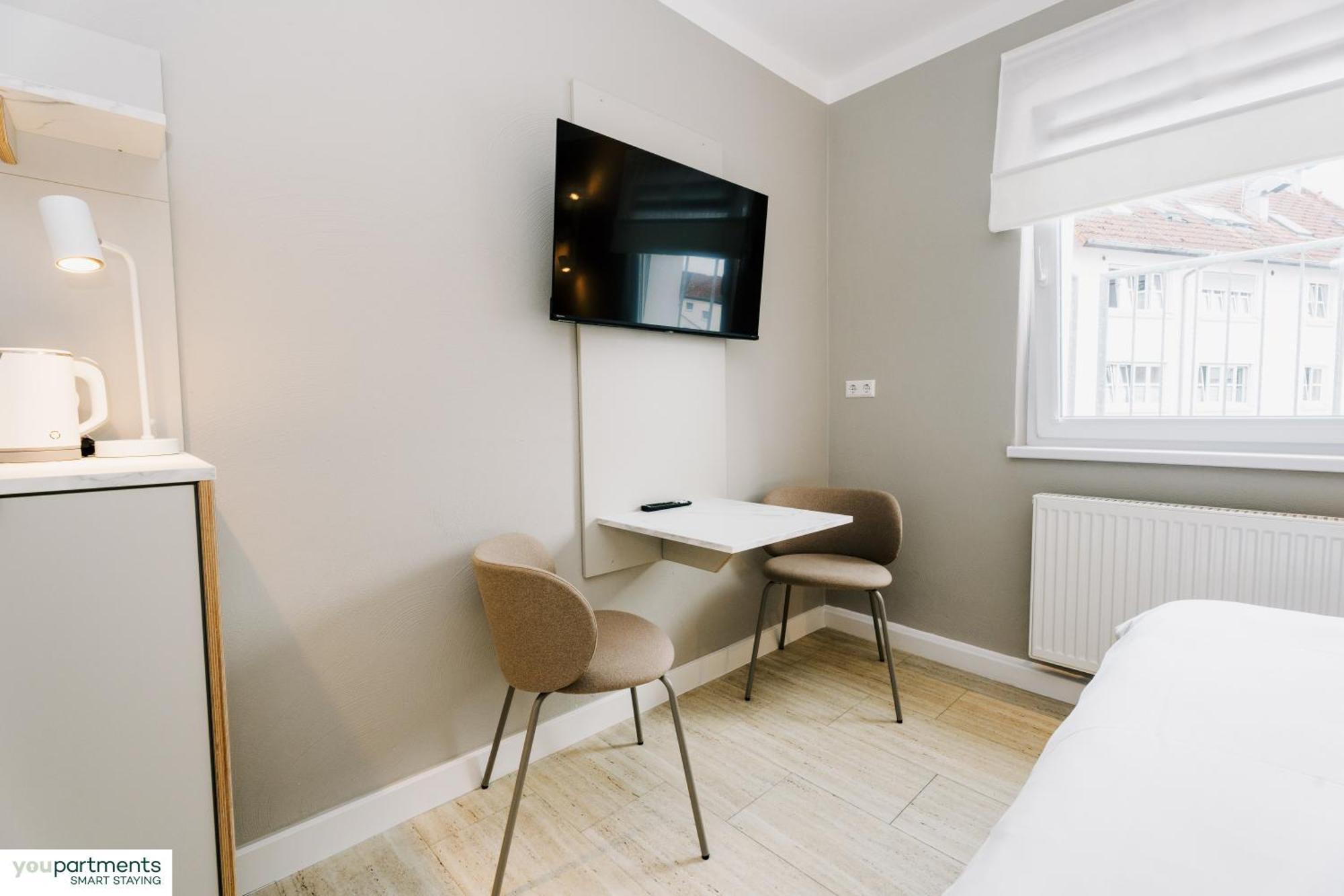 Youpartments - Zentrale Micro Apartments Kaiserslautern Phòng bức ảnh